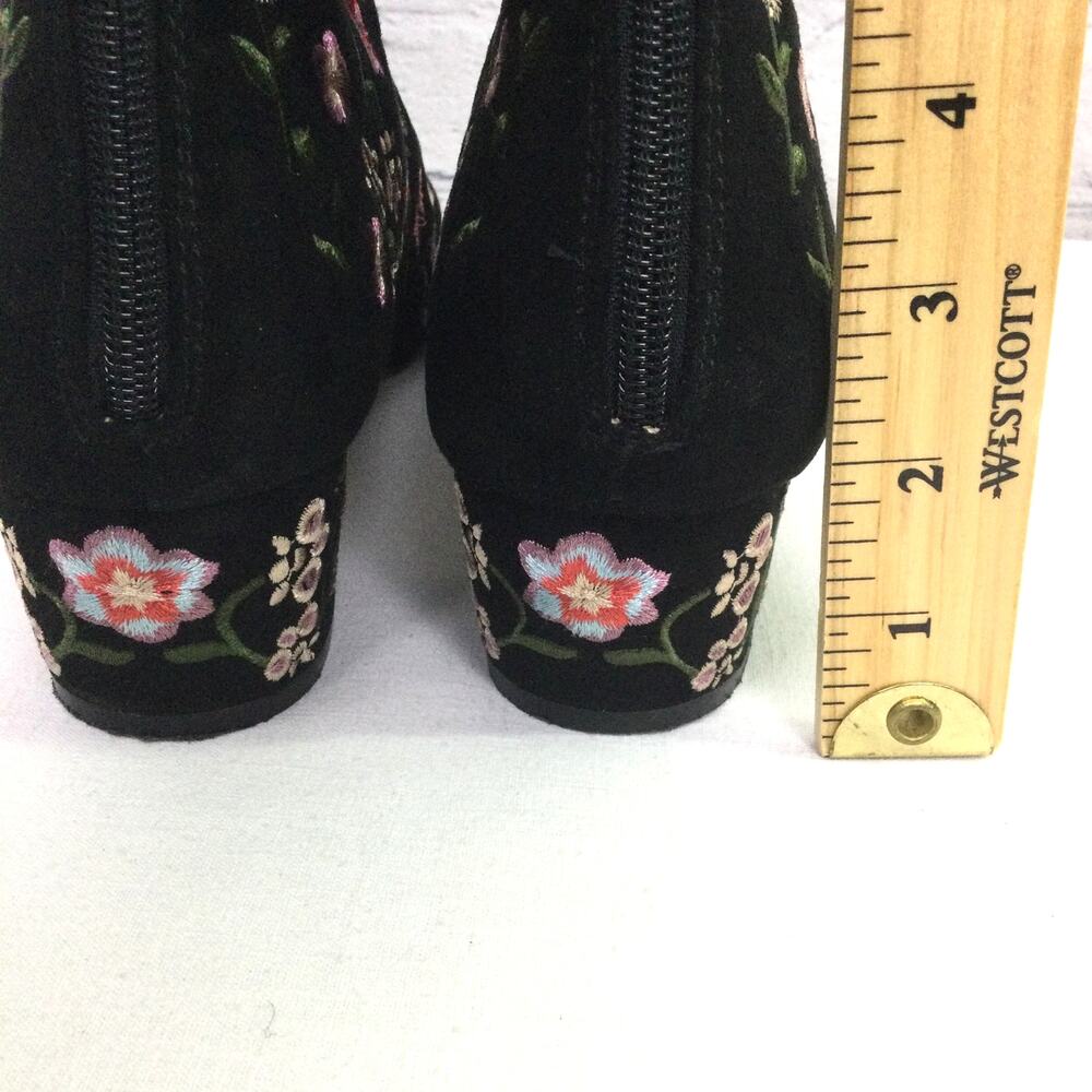Atmosphere Boho Chic Festival Floral 90s Style Cottage Whimsical Ankle Bootie 9 - Picture 14 of 15